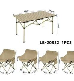 Folding Table & Chairs