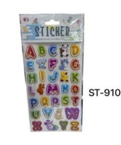 English Alphabet Stickers