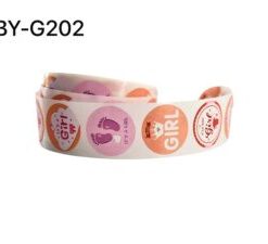 New Born Girl Sticker