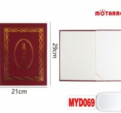 Certificate Cover MYD_069