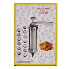 Cookie Press & Icing Set