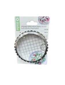 Round Grid Veg Slice