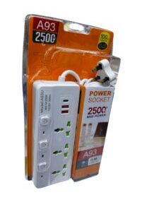 5M Power Socket + 2 USB