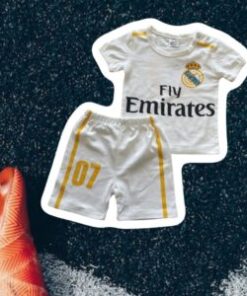 Real Madrid Kids Home Shirt Kit
