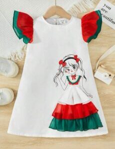 Oman Flag Color Dress