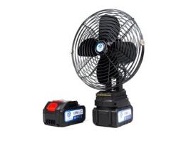 Rechargable Fan + 2 Battries
