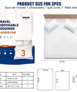 Single Disposable Beddings 3 Pcs